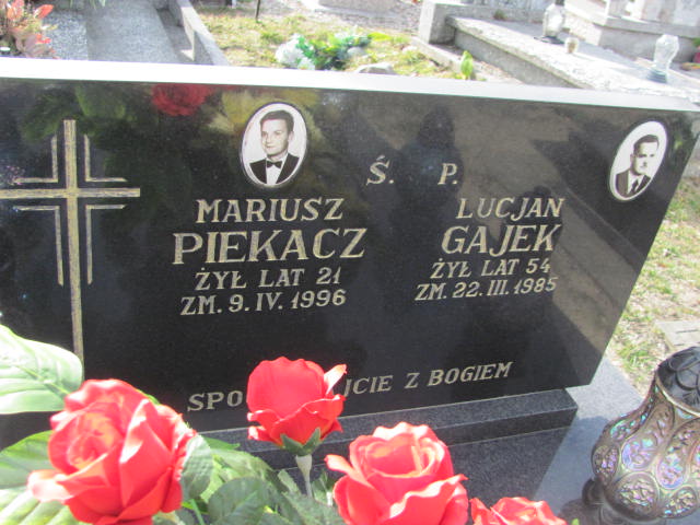 Lucjan Gajek 1931 Szczytno - Grobonet - Wyszukiwarka osób pochowanych