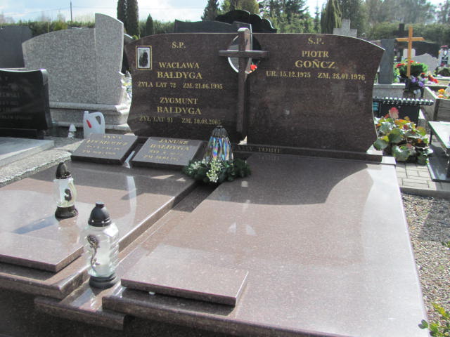 Grób Janusz Bałdyga