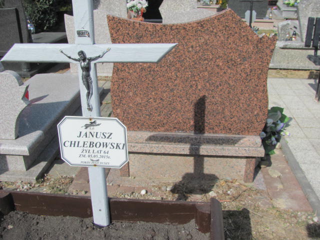 Janusz Chlebowski 1951 Szczytno - Grobonet - Wyszukiwarka osób pochowanych