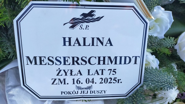 Grób Halina Messerschmidt