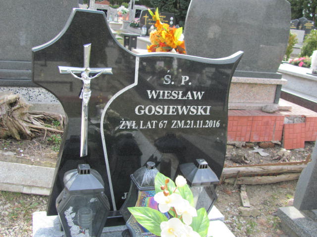 Wiesław Gosiewski 1949 Szczytno - Grobonet - Wyszukiwarka osób pochowanych