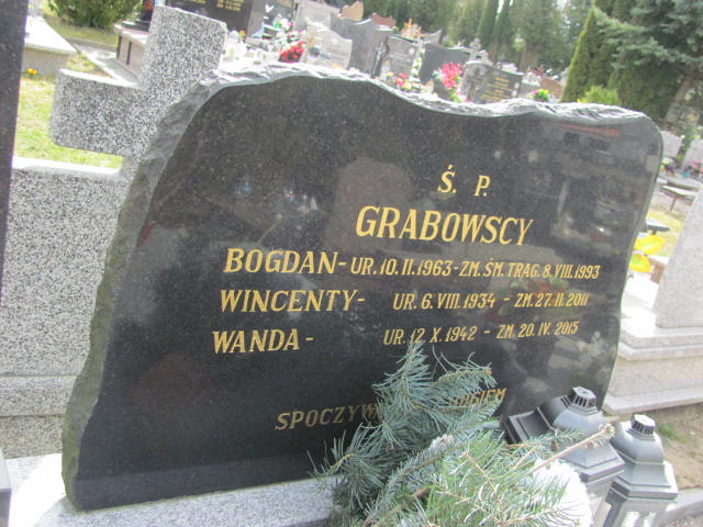 Wincenty Grabowski 1934 Szczytno - Grobonet - Wyszukiwarka osób pochowanych