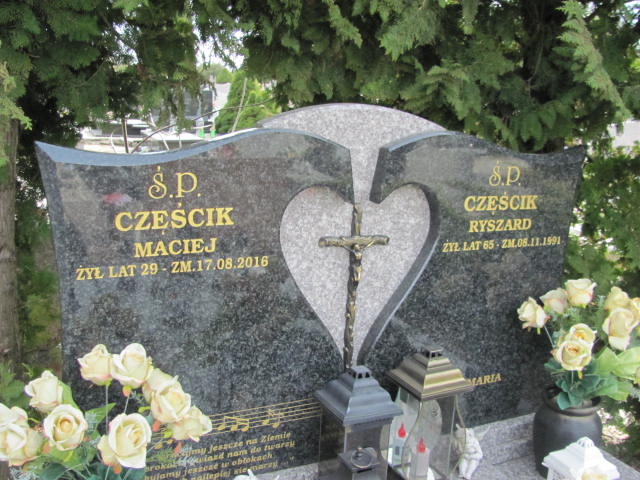 Maciej Częścik 1987 Szczytno - Grobonet - Wyszukiwarka osób pochowanych