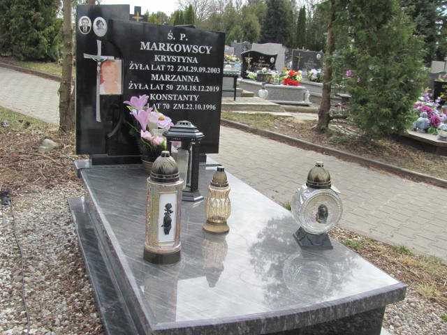 Grób Konstanty Markowski