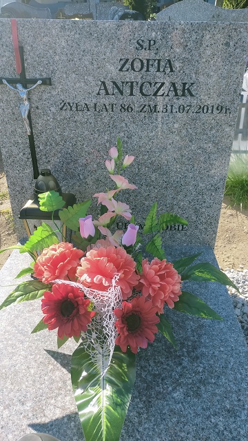 Grób Zofia Antczak