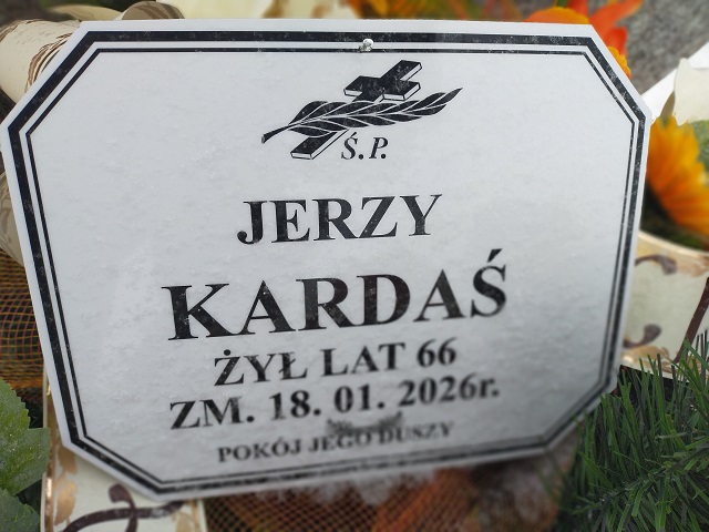 Grób Jerzy Kardaś