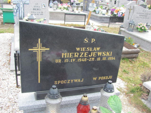 Wiesław Mierzejewski 1948 Szczytno - Grobonet - Wyszukiwarka osób pochowanych