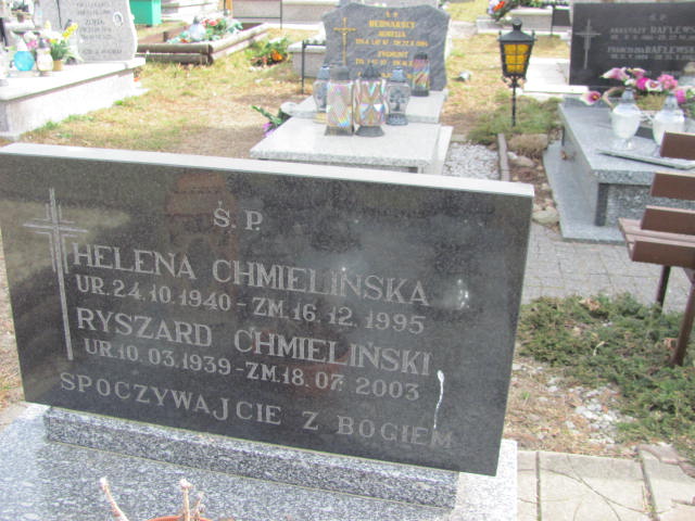 Helena Chmielińska 1940 Szczytno - Grobonet - Wyszukiwarka osób pochowanych