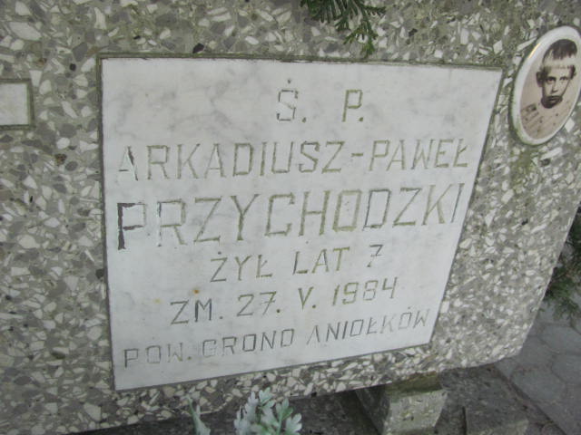 Arkadiusz Przychodzki 1976 Szczytno - Grobonet - Wyszukiwarka osób pochowanych