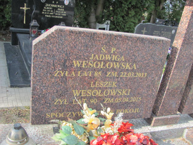 Leszek Wesołowski 1925 Szczytno - Grobonet - Wyszukiwarka osób pochowanych