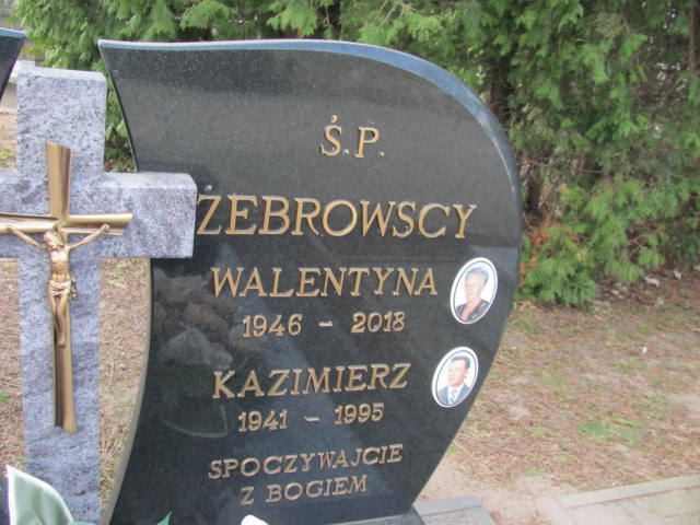 Walentyna Żebrowska 1946 Szczytno - Grobonet - Wyszukiwarka osób pochowanych