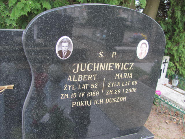 Albert Juchniewicz Szczytno - Grobonet - Wyszukiwarka osób pochowanych