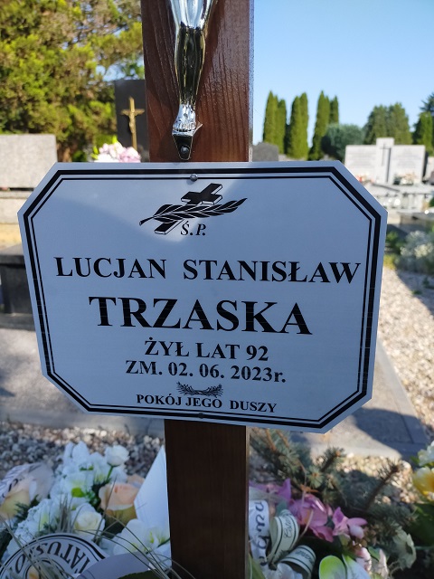 Grób Celina Trzaska