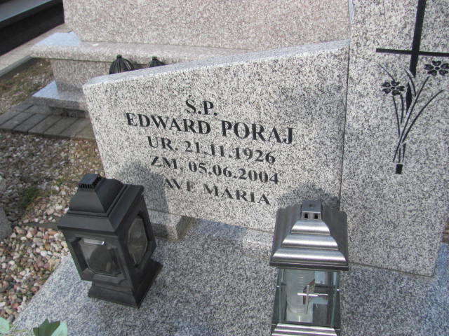 Edward Poraj 1926 Szczytno - Grobonet - Wyszukiwarka osób pochowanych