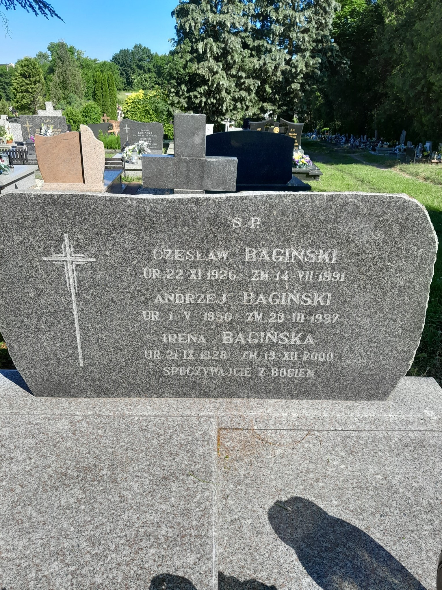 Andrzej Bagiński 1950 Szczytno - Grobonet - Wyszukiwarka osób pochowanych