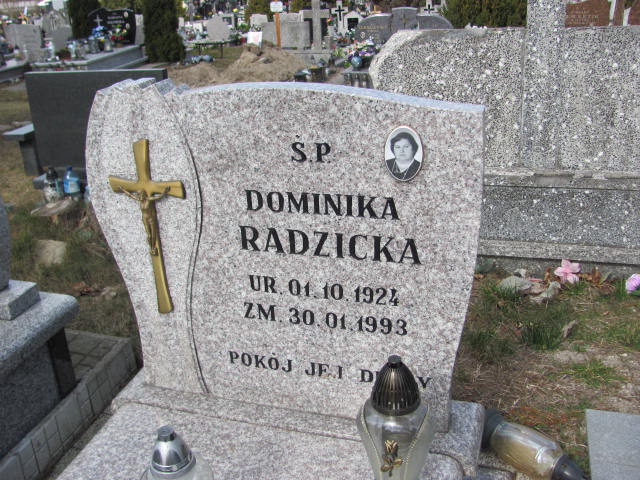 Dominika Radzicka 1924 Szczytno - Grobonet - Wyszukiwarka osób pochowanych