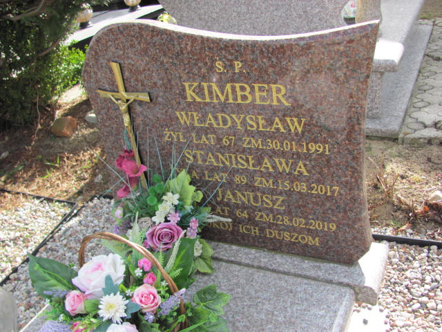 Władysław Kimber 1924 Szczytno - Grobonet - Wyszukiwarka osób pochowanych