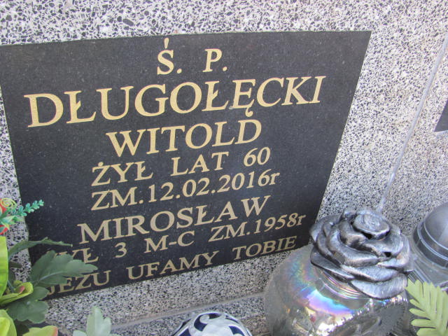 Mirosław Długołęcki Szczytno - Grobonet - Wyszukiwarka osób pochowanych