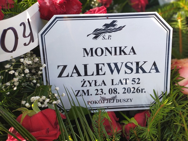 Grób Monika Zalewska