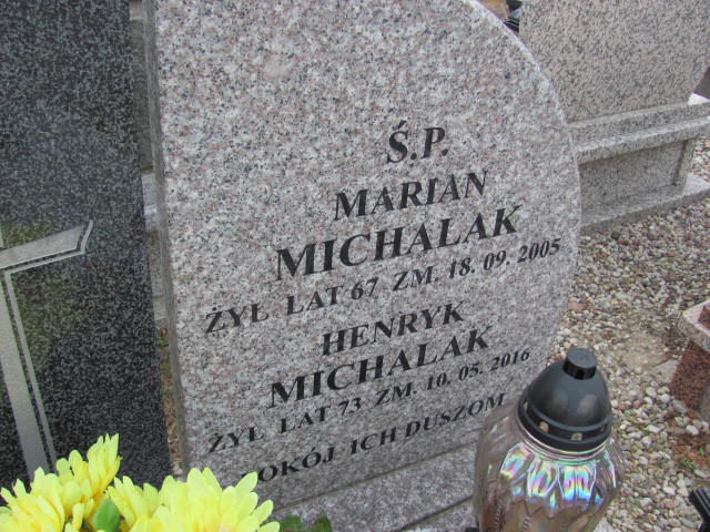 Marian Michalak 1948 Szczytno - Grobonet - Wyszukiwarka osób pochowanych