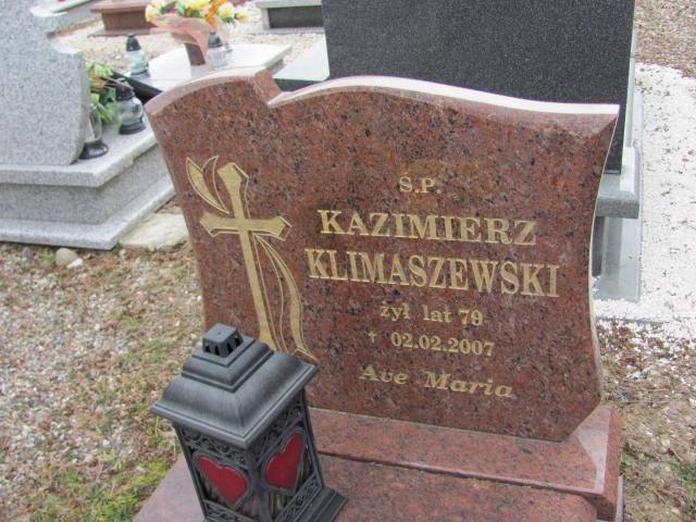 Kazimierz Klimaszewski 1928 Szczytno - Grobonet - Wyszukiwarka osób pochowanych