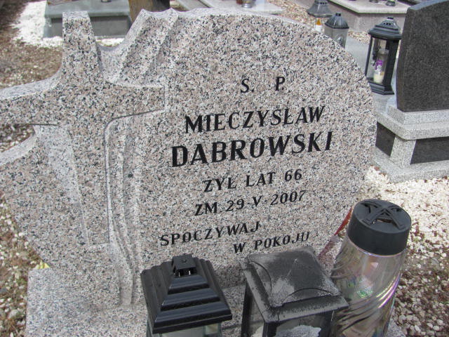 Mieczysław Dąbrowski 1941 Szczytno - Grobonet - Wyszukiwarka osób pochowanych