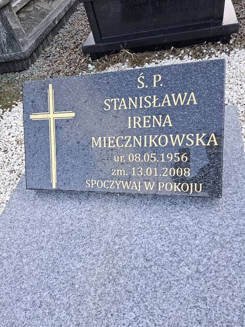 Grób Stanisława Miecznikowska