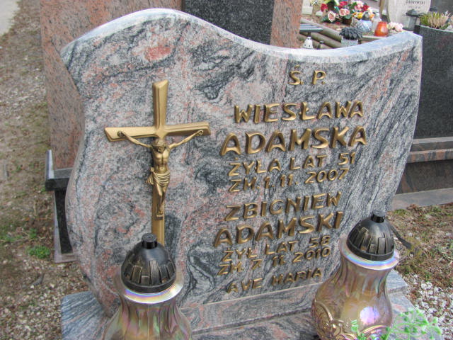 Wiesława Adamska 1956 Szczytno - Grobonet - Wyszukiwarka osób pochowanych