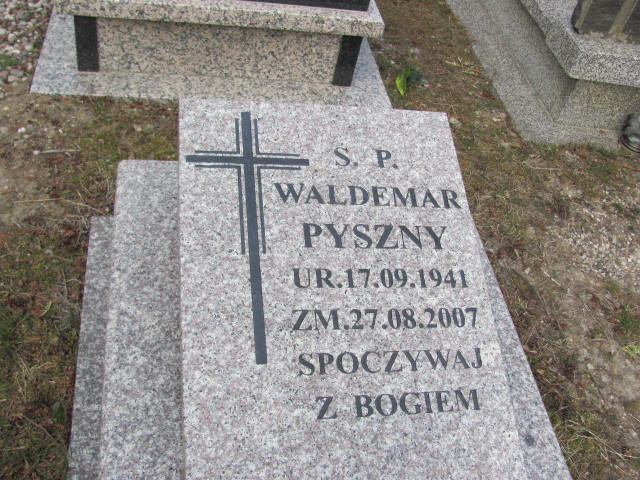 Waldemar Pyszny 1941 Szczytno - Grobonet - Wyszukiwarka osób pochowanych