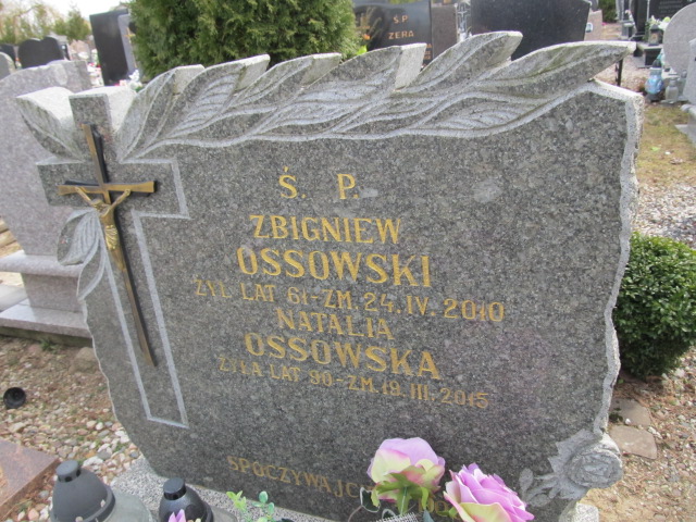 Natalia Ossowska 1925 Szczytno - Grobonet - Wyszukiwarka osób pochowanych