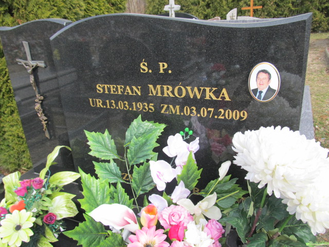 Grób Stefan Mrówka