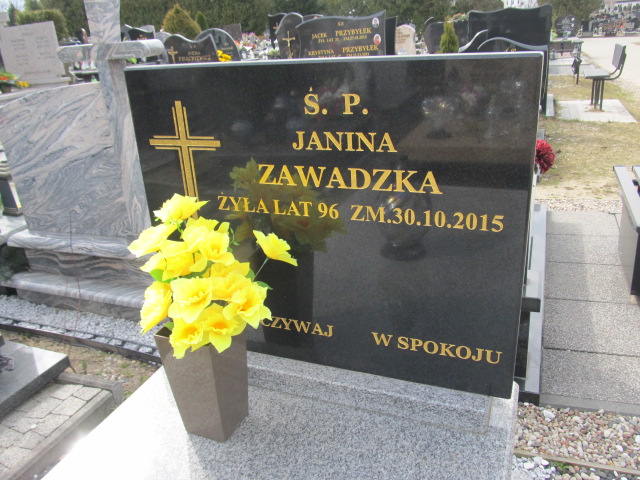 Janina Zawadzka 1919 Szczytno - Grobonet - Wyszukiwarka osób pochowanych