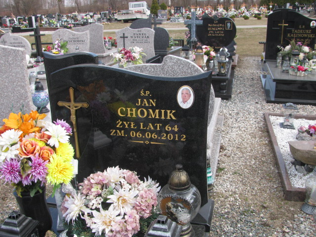 Jan Chomik 1948 Szczytno - Grobonet - Wyszukiwarka osób pochowanych