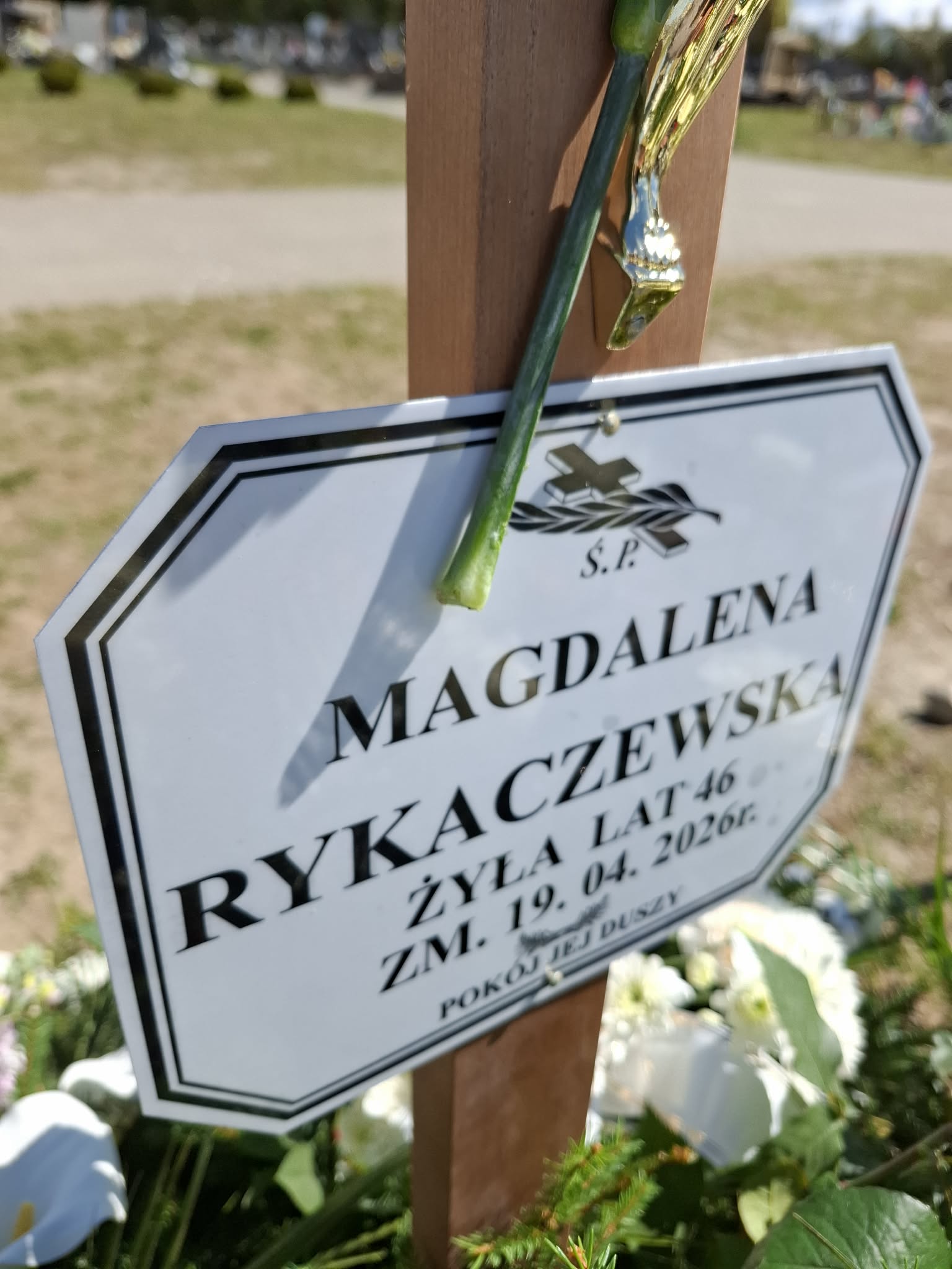 Grób Magdalena Rykaczewska