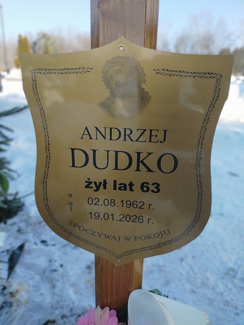 Grób Andrzej Dudko