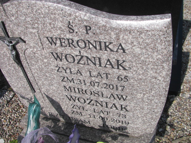Weronika Woźniak 1952 Szczytno - Grobonet - Wyszukiwarka osób pochowanych