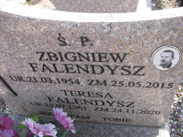 Zbigniew Falendysz 1954 Szczytno - Grobonet - Wyszukiwarka osób pochowanych