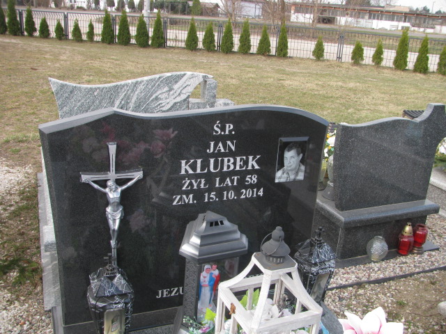 Jan Klubek 1956 Szczytno - Grobonet - Wyszukiwarka osób pochowanych