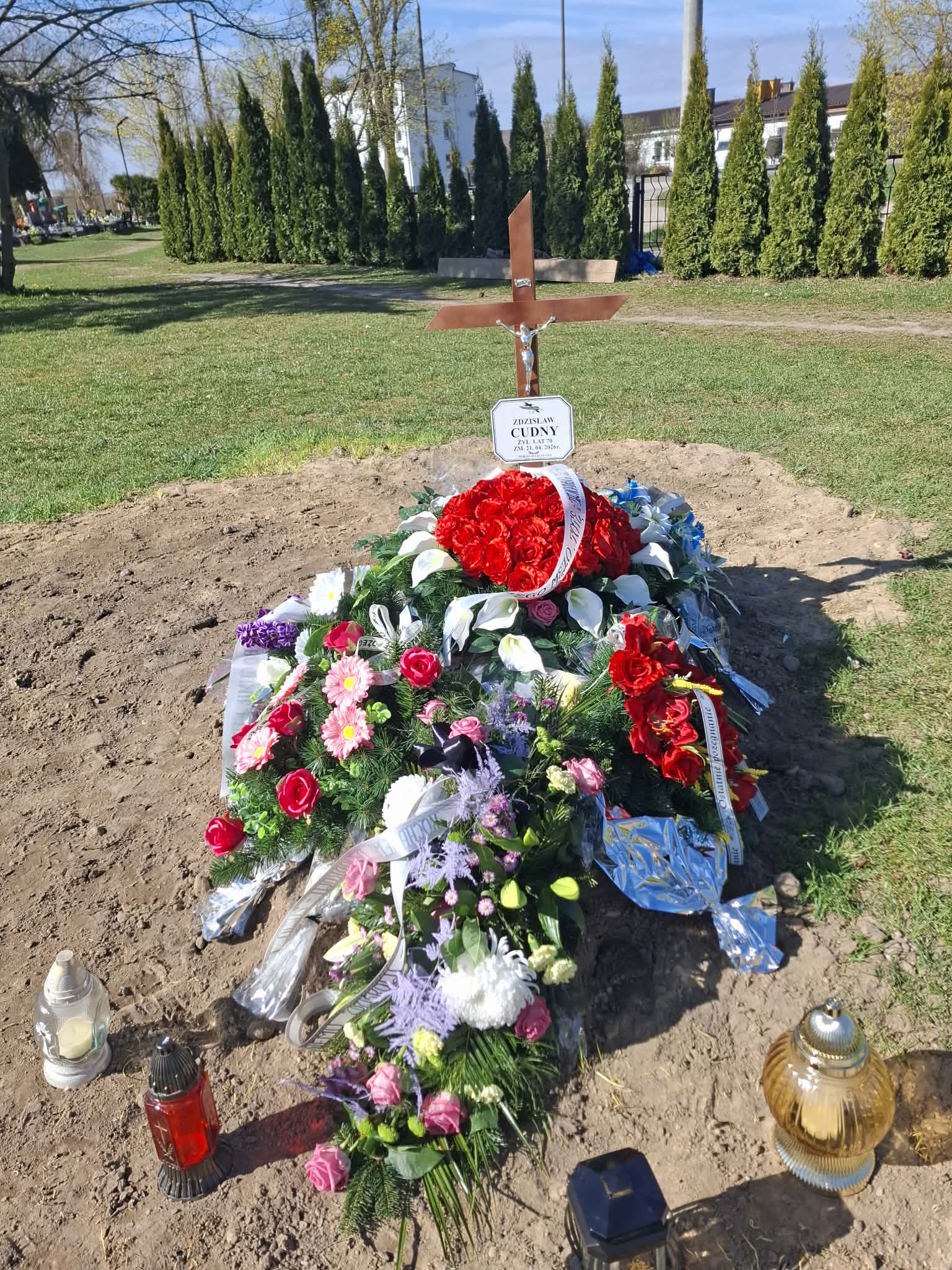 Grób Zdzisław Cudny