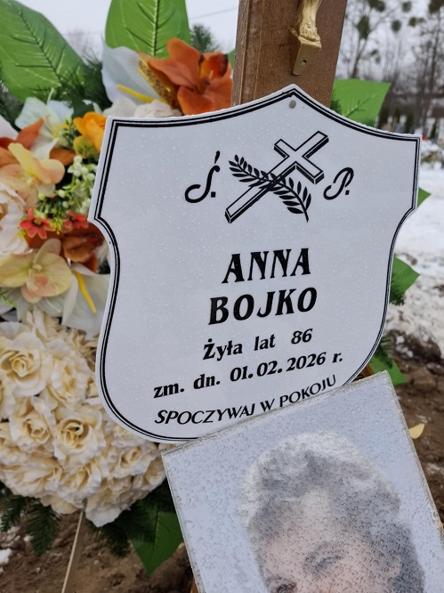 Anna Bojko 1939 Szczytno - Grobonet - Wyszukiwarka osób pochowanych