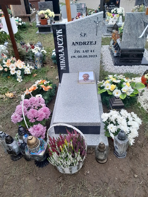 Andrzej Mikołajczyk 1982 Szczytno - Grobonet - Wyszukiwarka osób pochowanych