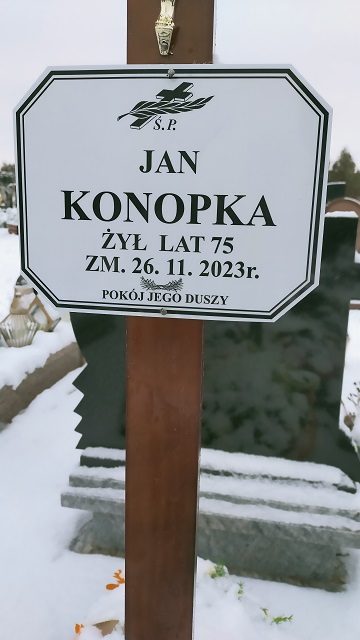 Grób Krystyna Konopka
