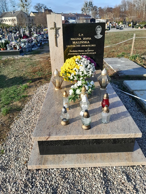 Grób Halina Malińska
