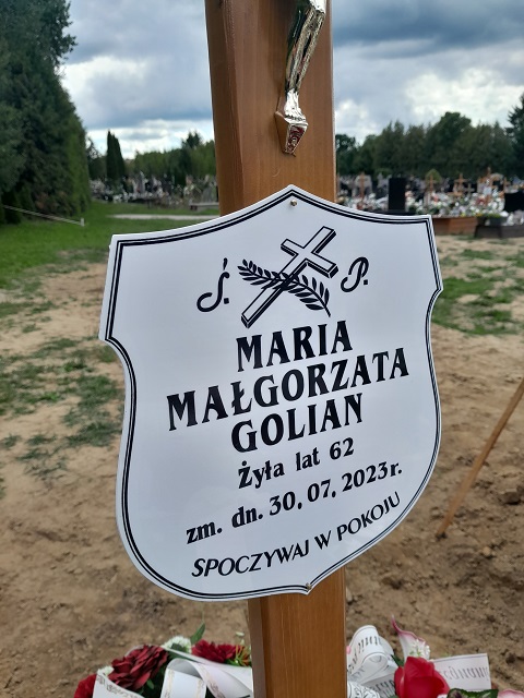 Grób Maria Golian
