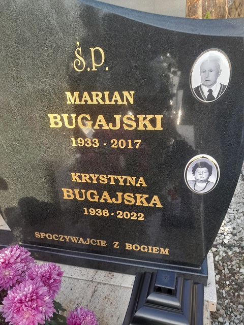 Krystyna Bugajska 1936 Szczytno - Grobonet - Wyszukiwarka osób pochowanych