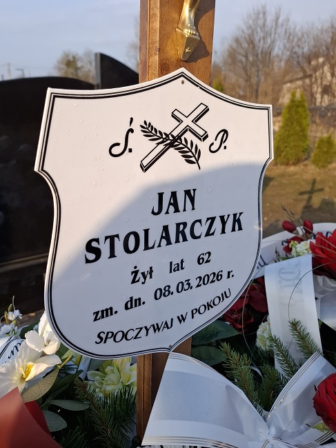 Grób Jan Stolarczyk