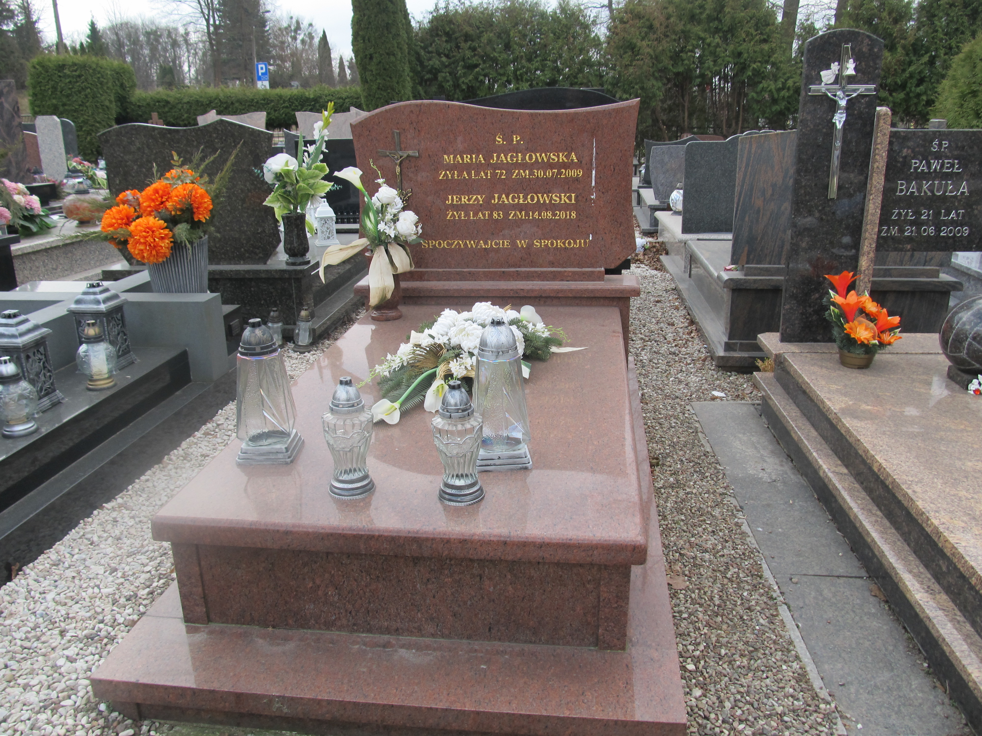 Grób Maria Jagłowska