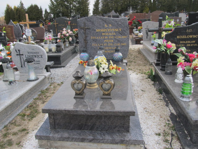 Grób Rozalia Moszczyńska