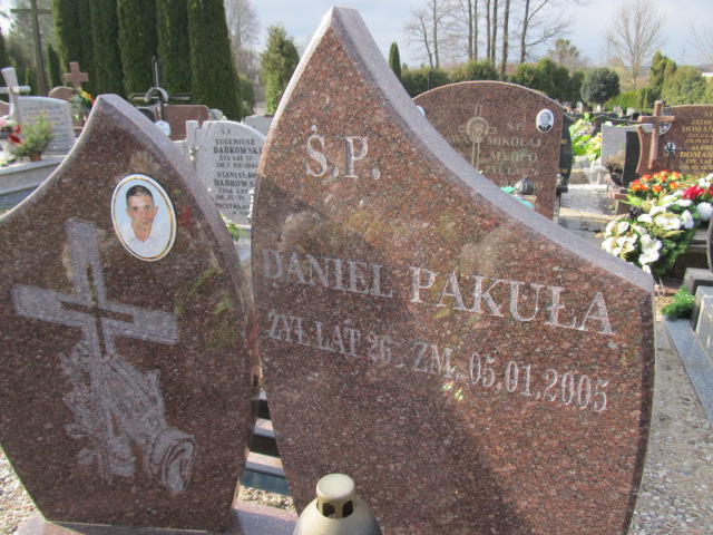 Daniel Pakuła 1978 Szczytno - Grobonet - Wyszukiwarka osób pochowanych