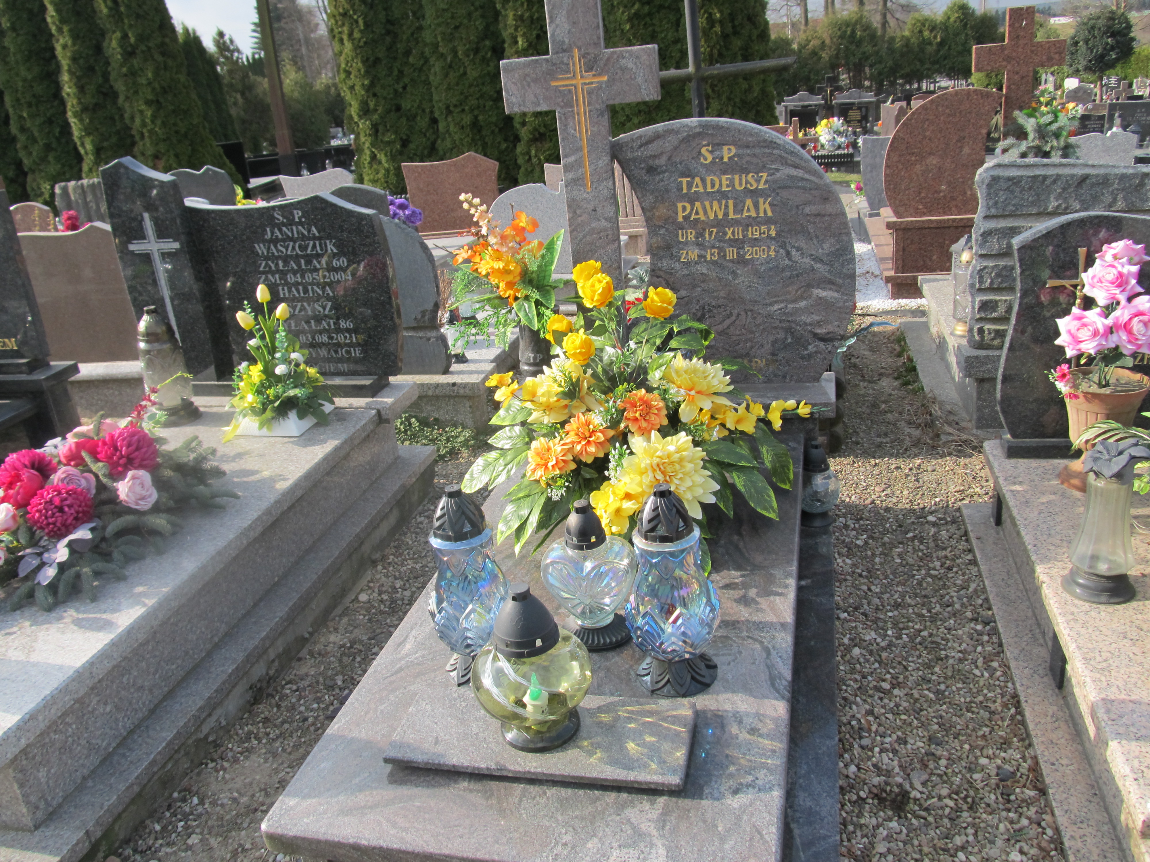 Grób Tadeusz Pawlak